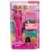Barbie bambola carriera pediatra bionda set di gioco - Mattel