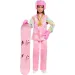 Barbie: bambola della carriera 65° anniversario - bambola snowboarder - Mattel