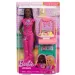 Barbie pediatra con capelli castani set di gioco carriera - Mattel