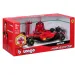 Bburago: Modello di auto da corsa Ferrari SF23 F1 in metallo con pilota 1/24 (Charles Leclerc #16)