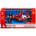 Bburago: modello in metallo della Ferrari SF-25 F1 in scala 1:43 (Charles Leclerc #16)