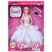 Beauty bambola in abito da ballo con specchio e pettine 28 cm