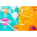 Bestway: Materassino gonfiabile colorato con portabicchieri, disponibile in vari colori, 1 pz 173x64x16 cm