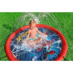 Bestway: Piscina per bambini con spruzzo dacqua Uomo Ragno™ 165 cm immagine 3