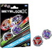 Beyblade X: Confezione doppia - Beat Tyranno 4-70Q &amp; Knife Shinobi 4-80HN trottola - Hasbro