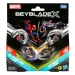 Beyblade X Marvel Collab: Venom vs. Spider-Man 3-60F X Venom 3-80N set di gioco - Hasbro