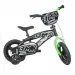 Bicicletta BMX per bambini colore verde-nero taglia 12 - Bicicletta Dino Bikes