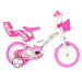 Bicicletta Hello Kitty rosa e bianca misura 12 - Dino Bikes