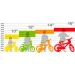 Bicicletta da bambino con dinosauro T-Rex, misura 16 - Dino Bikes immagine 4
