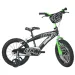 Bicicletta per bambini BMX nero-verde misura 14 - Dino Bikes
