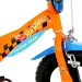 Bicicletta per bambini Hot Wheels 12” con portaborraccia e rotelle, colore arancione-nero – Bicicletta Dino Bikes
