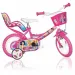 Bicicletta per bambini Princess rosa, misura 12 - Dino Bikes