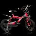 Bicicletta per bambini Pro di colore rosso, misura 16 - Dino Bikes