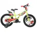 Bicicletta per bambini Raptor verde, misura 14 - Dino Bikes