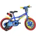 Bicicletta per bambini Sonic blu-gialla misura 14 - Bicicletta Dino Bikes