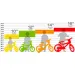 Bicicletta per bambini Tartarughe Ninja 12 pollici - Dino Bikes