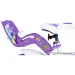 Bicicletta per bambini Unicorn Academy 16” con cestino e seggiolino per bambole, colore viola-bianco – Bicicletta Dino Bikes