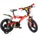 Bicicletta per bambini rossa 14 pollici - Dino Bikes