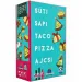 Biscotto, cappello, taco, pizza, gioco da tavolo ajcsi