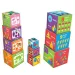 Blocchi educativi colorati per bambini, set da 10 pezzi