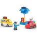 Blocks: Set da 17 pezzi di gioco di costruzione del vigile urbano
