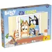 Bluey 2 in 1 puzzle da 24 pezzi e album da colorare 50x35cm - Lisciani