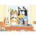 Bluey 2 in 1 puzzle da 24 pezzi e album da colorare 50x35cm - Lisciani