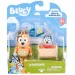 Bluey: Pacchetto di figure doppie - Baby Bluey e Chilli
