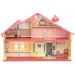 Bluey: Set da gioco casa di famiglia festiva con figura di Bluey in festa