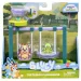 Bluey: Set da gioco del parco giochi con le figure di Bingo e Tartaruga