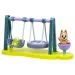 Bluey: Set da gioco del parco giochi con le figure di Bingo e Tartaruga