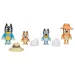 Bluey: Set di 4 figure Viaggio in famiglia
