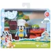 Bluey: Set di figure da gioco per festa BBQ in giardino con figura di Bandit