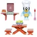 Bluey: Set di figure da gioco per festa BBQ in giardino con figura di Bandit