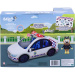 Bluey: Set di gioco con auto della polizia e personaggio