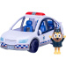 Bluey: Set di gioco con auto della polizia e personaggio