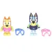 Bluey: Set di personaggi giocattolo Bluey e Chilli party in piscina