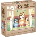 Bluey cuccioli sulle scale 2 in 1 puzzle mini Eco da 48 pezzi e libro da colorare 35x25cm - Lisciani