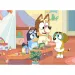 Bluey e amici 2 in 1 maxi puzzle da pavimento 4x48 pezzi e libro da colorare 35x25 cm - Lisciani