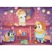 Bluey favola della buonanotte 2 in 1 puzzle da 24 pezzi e libro da colorare 35x25 cm - Lisciani