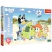 Bluey giornata meravigliosa puzzle Maxi da 24 pezzi - Trefl