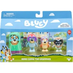 Bluey: set di gioco delle nonne da 4 pezzi immagine 1