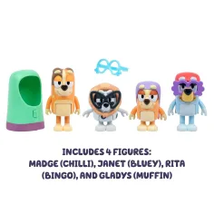 Bluey: set di gioco delle nonne da 4 pezzi immagine 2