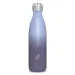 Borraccia in metallo a doppia parete azzurro-lilla 500ml