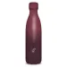 Borraccia in metallo a doppia parete color bordeaux 500ml