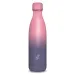 Borraccia in metallo a doppia parete rosa-lilla 500ml