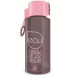 Borraccia marrone-rosa 650ml