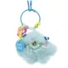 Borsa con pompon Mostriciattolo - turchese
