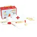 Borsa medica con accessori in legno