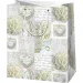 Borsa regalo da matrimonio bianca 11x6x14cm